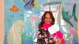 A person posing for a picture

Description automatically generated